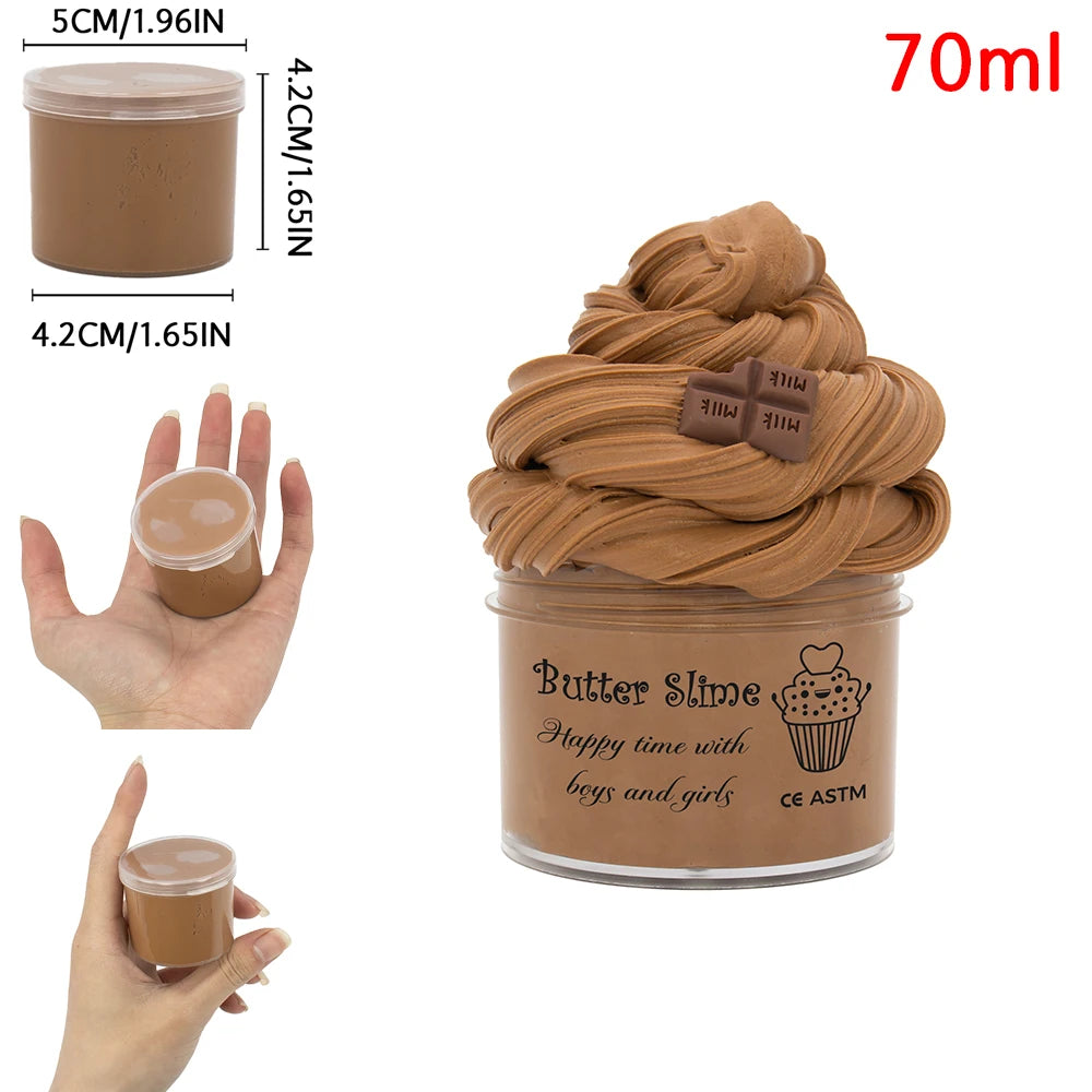 Chocolate Cookie Butter Slime