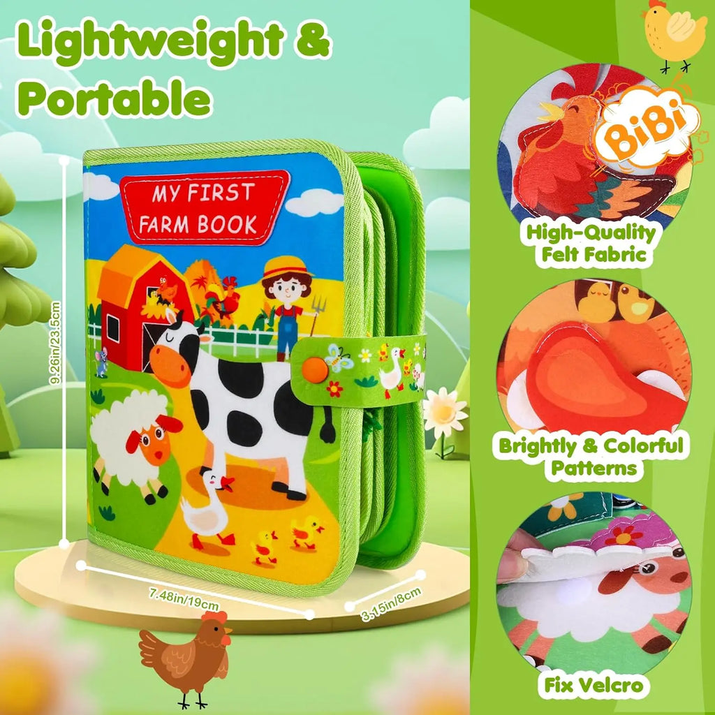 Farm Montessori Busy Book