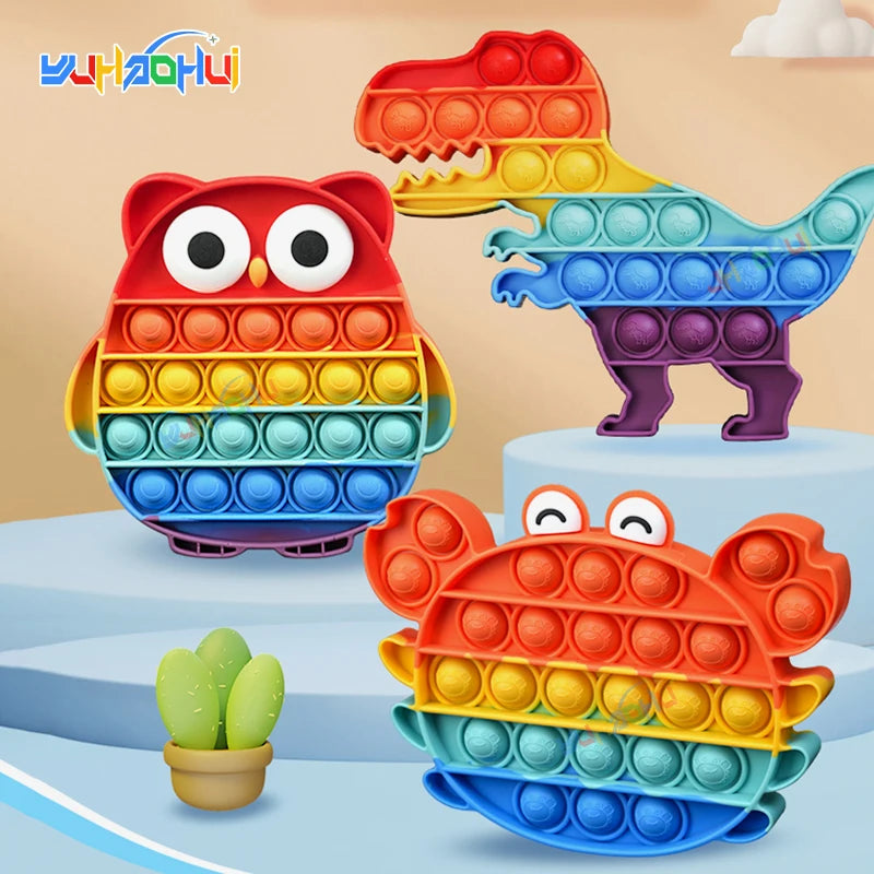 Rainbow Pop It Fidget Toy