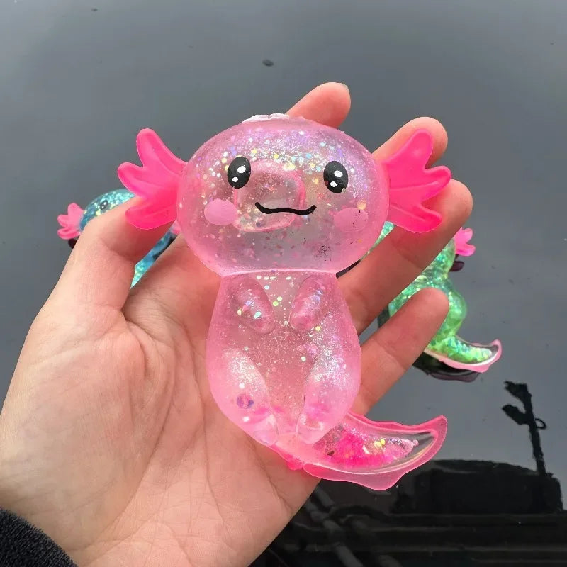 Colorful Axolotl Squishy