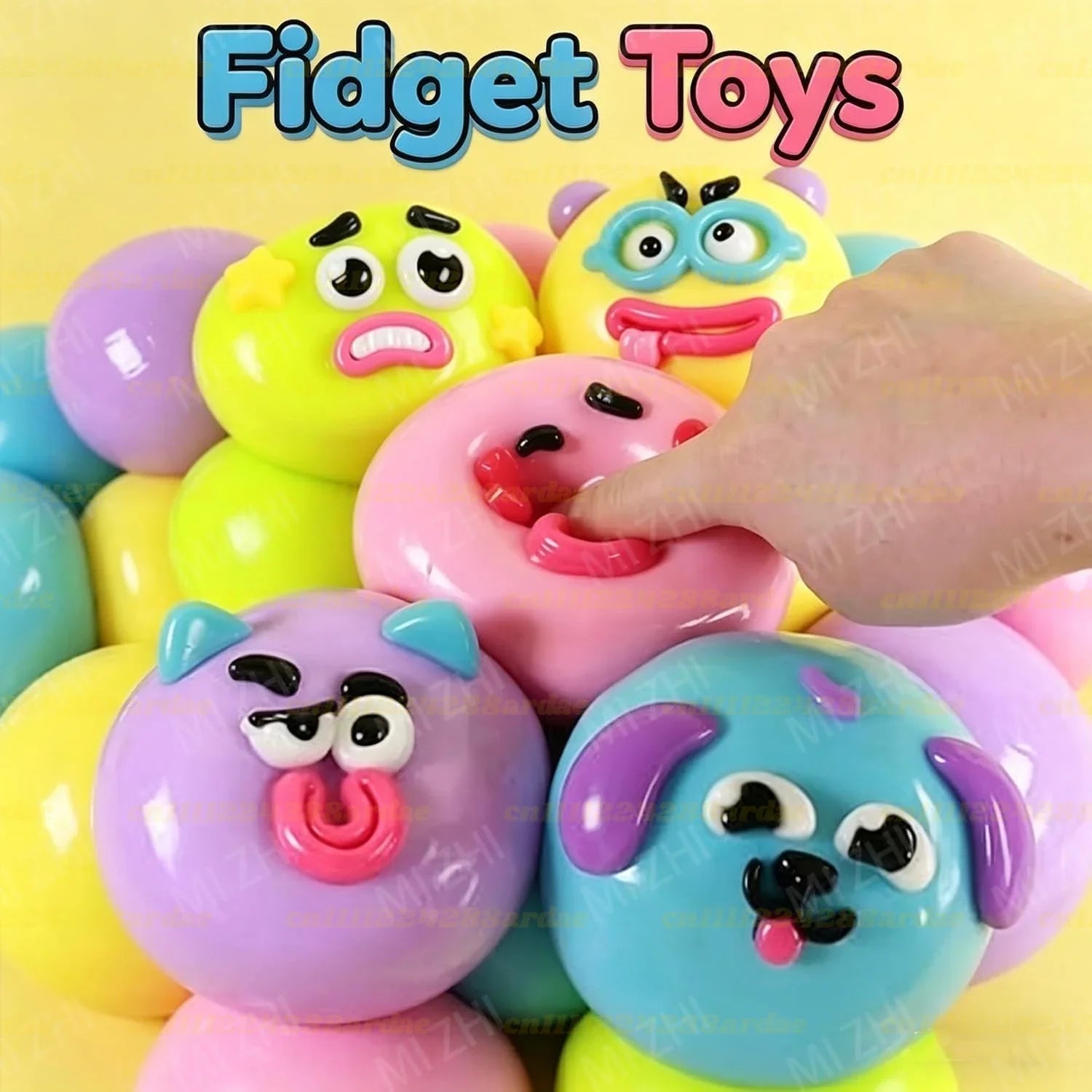 Funny Dog Face Squishy