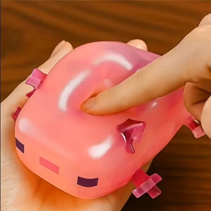 Pixel Axolotl Squishy