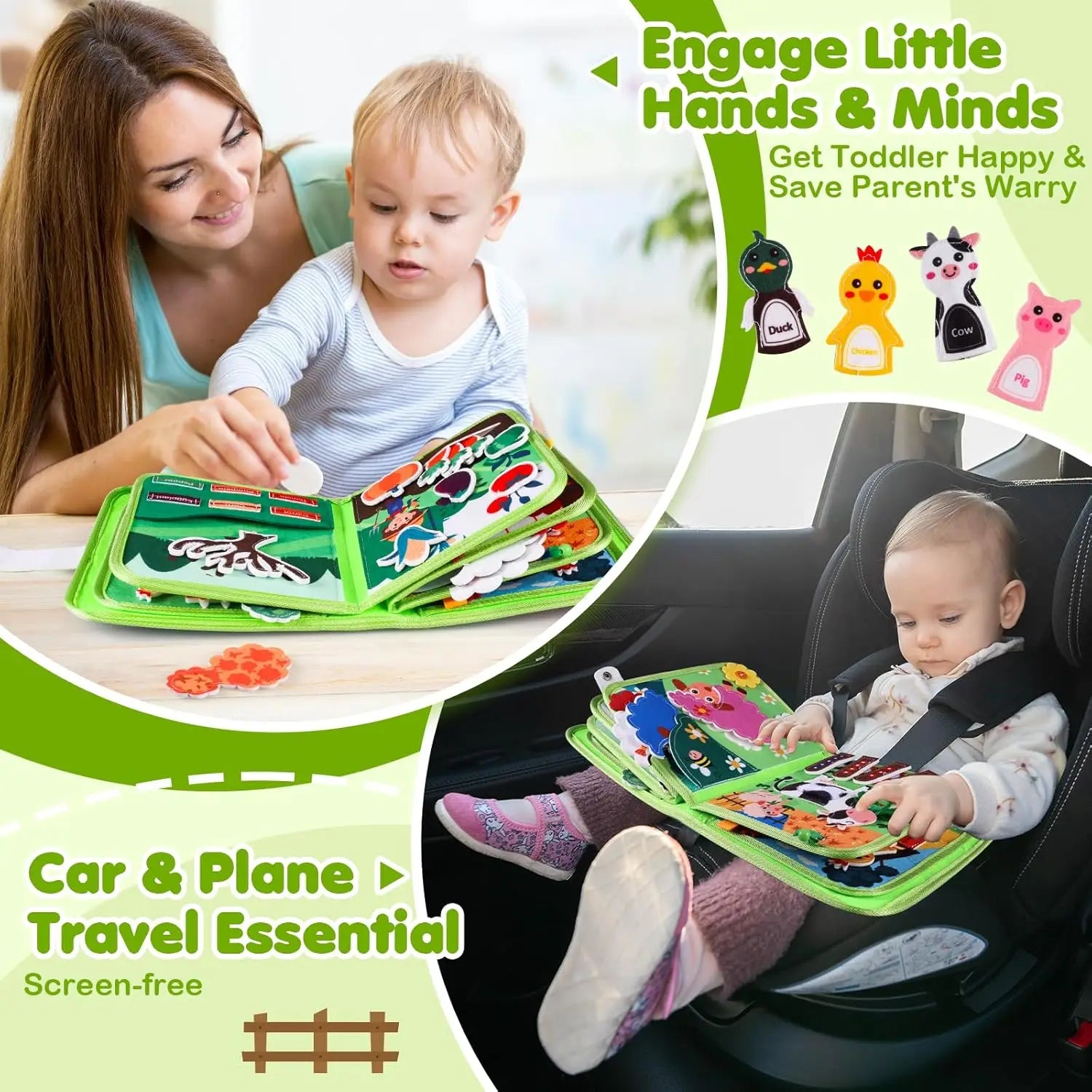 Farm Montessori Busy Book