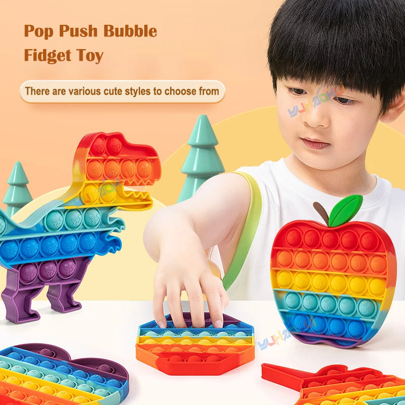 Rainbow Pop It Fidget Toy