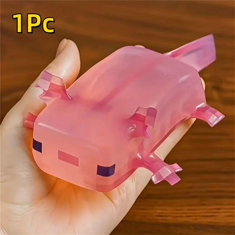Pixel Axolotl Squishy