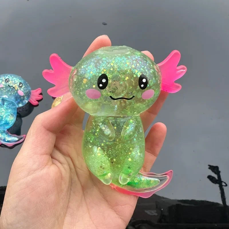 Colorful Axolotl Squishy
