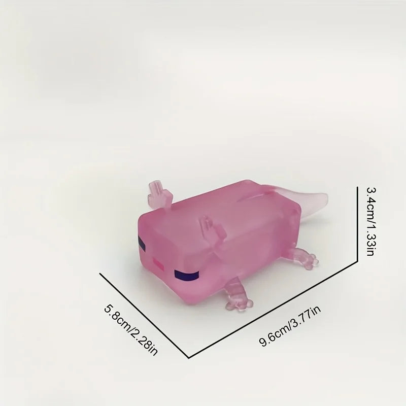 Pixel Axolotl Squishy